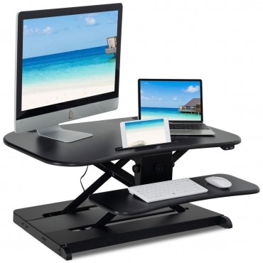 Height Adjustable Stand Riser Electric Standing Desk