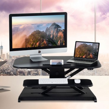 Height Adjustable Stand Riser Electric Standing Desk