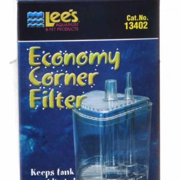 Lees Economy Corner Filter - Up to 10 Gallons - 4 Pieces