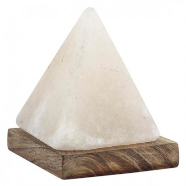 USB Pyramid Rock Salt Lamp