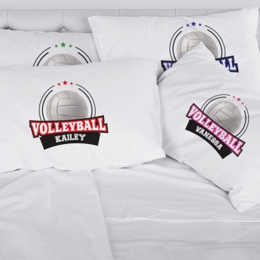 Volleyball Personalized Sports Pillowcase