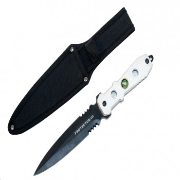 12 in. Good Quality Hunting Knife Full Tang with Sheath