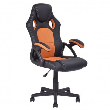 PU Leather Bucket Seat Executive Racing Style Office Chair