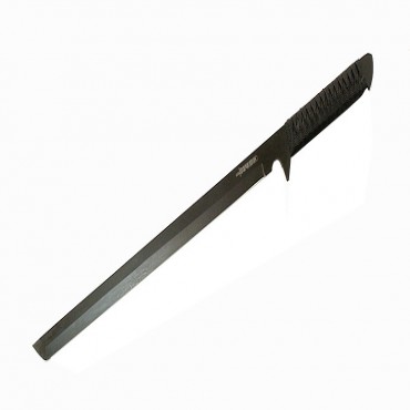 21 in. Stainless Steel Ninja Black Sword with Sheath