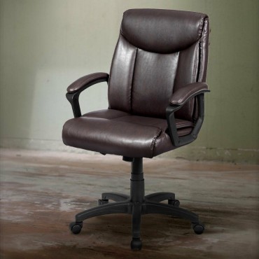Ergonomic PU Leather Executive Office Chair