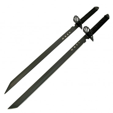 28 in. 2 in 1 Stainless Steel Sword