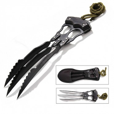 10 in. Carbon Steel Fantasy Hunting Claw Knife