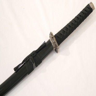 40 in. Black Ying Yang Symbol Heavy Duty Sword
