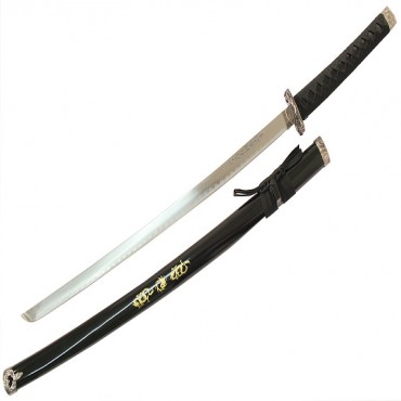 40 in. Black Ying Yang Symbol Heavy Duty Sword