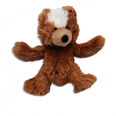 Kong Plush Teddy Bear Dog Toy - X-Small - 3.5 in. - 5 Pieces