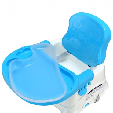 3 Height Adjustments Comfort Folding Booster Seat