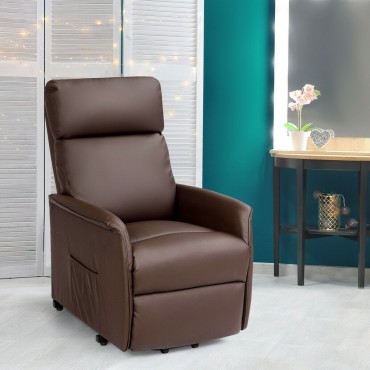 Electric Power Lift Recliner Chair With Remote Control