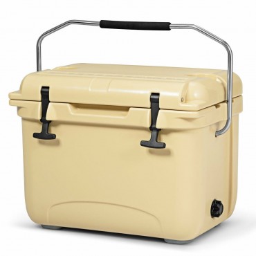 22 Quart Portable Ice Chest Cooler With 30 Cans