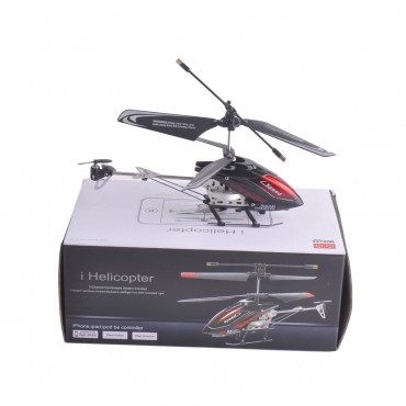 3 - Channel RC iPhone Remote Control Helicopter iPhone Control Black New