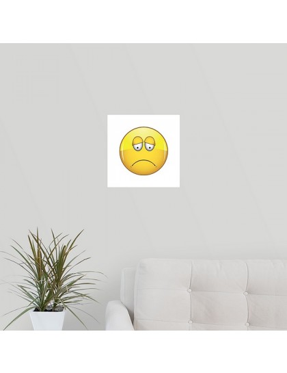 Sad Emoji With Big Eyes