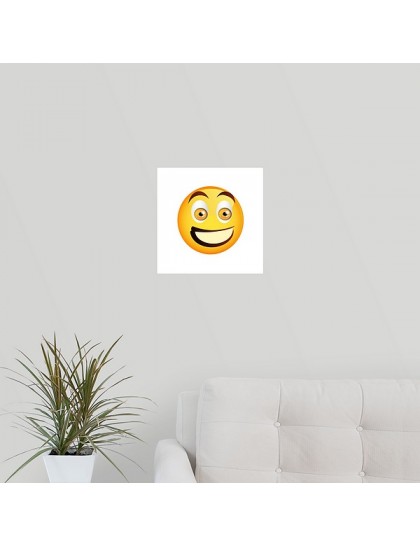 Excited Big Eyed Emoji
