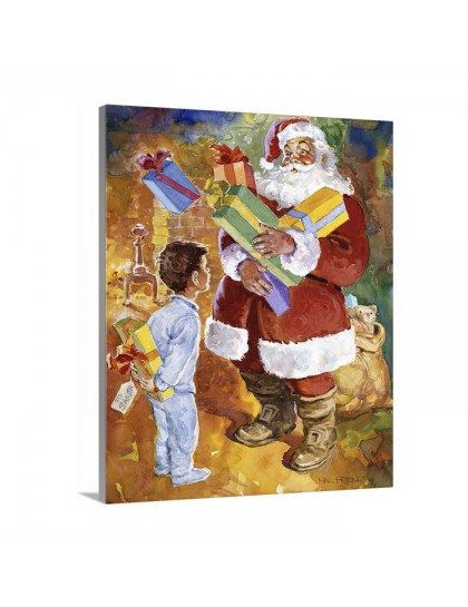 Santa Bearing Gifts