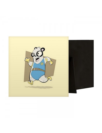 Panda Superhero Animal Art